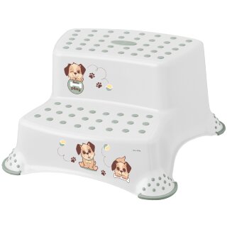 keeeper kids Tritthocker "igor dogs" 2-stufig weiß
