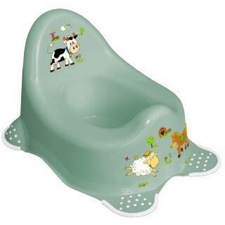 keeeper kids Babytopf "adam Funny Farm" soft green
