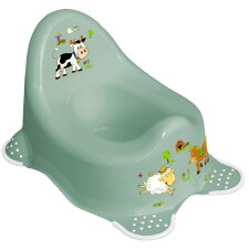keeeper kids Babytopf "adam Funny Farm" soft green