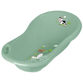 keeeper kids Babywanne "maria Funny Farm" soft green