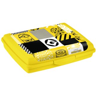 keeeper Brotdose carla mini "Minions Mosaic" 0,5 L gelb