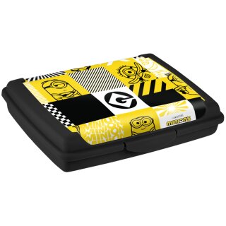keeeper Brotdose carla mini "Minions Mosaic" 0,5 L schwarz