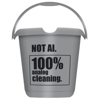 keeeper Deco-Putzeimer ilvie "Not AI" rund 10 Liter