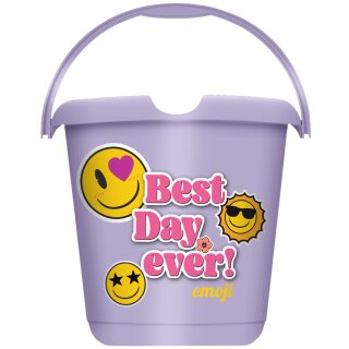 keeeper Deco-Putzeimer ilvie "Emoji Positiv" rund 10 Liter