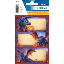 HERMA Buchetiketten VARIO "Dragon" 76 x 35 mm