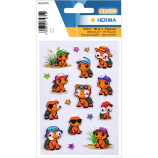 HERMA Sticker MAGIC Coole Trucks Transpuffy