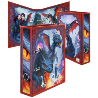 HERMA Motivordner "Dragon" DIN A4 Rückenbreite: 70 mm