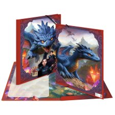 HERMA Eckspannermappe "Dragon" Karton DIN A3