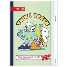 ROTH Hausaufgabenheft Teens für clevere Faule Go...