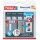 tesa Powerstrips CLICK Klettstreifen MEDIUM Slim weiß