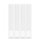 tesa Powerstrips CLICK Klettstreifen MEDIUM Slim weiß