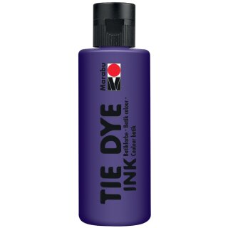 Marabu Batikfarbe TIE DYE INK 80 ml 037 pflaume