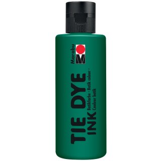 Marabu Batikfarbe TIE DYE INK 80 ml 068 dunkelgrün