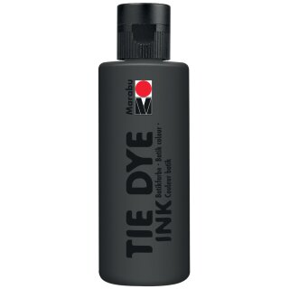 Marabu Batikfarbe TIE DYE INK 80 ml 073 schwarz