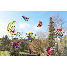 Marabu KiDS Window Color-Set "Glitzerfee" 10 x 25 ml