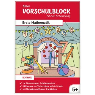 ROTH Mein Vorschulblock "Erste Mathematik" DIN A5