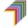 folia Tonkarton DIN A4 180 g/qm 25 Farben 500 Blatt
