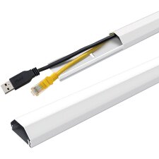 LogiLink Kabelkanal-Gelenk 90 Grad aus ABS weiß
