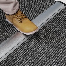 LogiLink Kabelbrücke aus Alu & ABS Länge: 1.104 mm silber