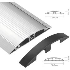 LogiLink Kabelbrücke aus Alu & ABS Länge:...