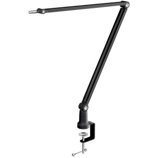 LogiLink Mikrofonarm Armlänge: bis 840 mm schwarz