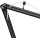 LogiLink Mikrofonarm Armlänge: bis 840 mm schwarz