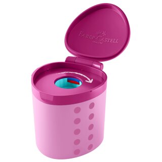 FABER-CASTELL Spitzdose Grippy pink