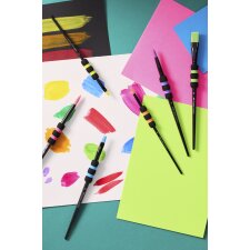 FABER-CASTELL Synthetikhaarpinsel 6er Set