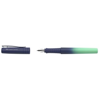 FABER-CASTELL Füllhalter POLY PEN buzzing blue M