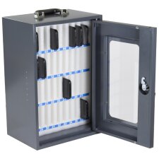 kangaro Smartphone-Schrank 36 Fächer dunkelgrau