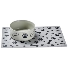 Ritzenhoff & Breker Hunde-Napfset MIKA DOG 850 ml grau