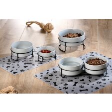 Ritzenhoff & Breker Doppel-Tier-Napfset TARO 880 ml grau