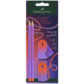 FABER-CASTELL Schreibset GRIP Flow Edition punchy melon