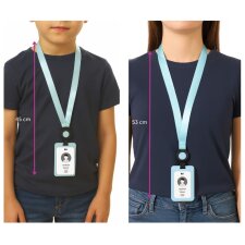 AVERY Ausweishalter mit Lanyard pastellgrün
