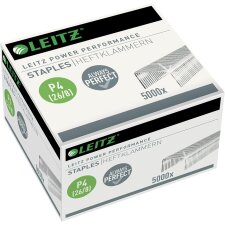 LEITZ Heftklammern 26/8 Power Perfomance P4 silber 5.000...