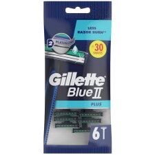 Gillette Einwegrasierer Blue II Plus 6er Pack