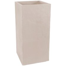 EDA Pflanzsäule VOLCANIA Höhe: 800 mm beige