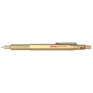 rotring Feinminenstift 600 Metallic 0,5 mm gold