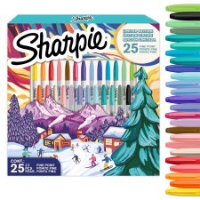 Sharpie Permanent-Marker FINE 25er Holiday Pack