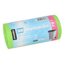 STARPAK Mülleimerbeutel HDPE 70 Liter grün 20...