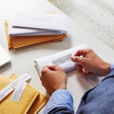 DYMO LabelWriter-Rücksende-Etiketten 25 x 54 mm weiß 24 Rollen à 500 Etiketten