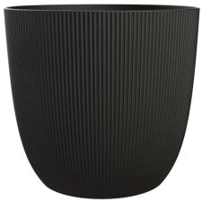 EDA Übertopf IRIS Durchmesser: 137 mm schwarz
