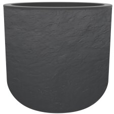 EDA Pflanzgefäß VOLCANIA UP rund 485 mm anthrazit