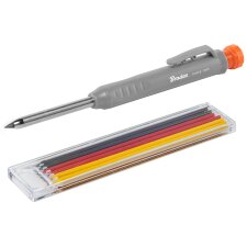 Bradas Bohrlochmarker Strichbreite: 1,0 mm ohne Kappe grau