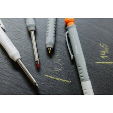 Bradas Bohrlochmarker Strichbreite: 1,0 mm ohne Kappe grau