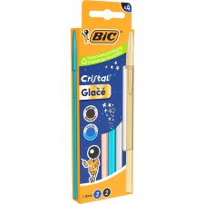 BIC Kugelschreiber Cristal Glacé 4er Kartonbox