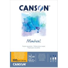 CANSON Aquarellblock "Montval" DIN A5 70 Blatt