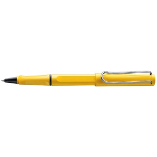 LAMY safari roll-ink yellow Tintenroller mit Tintenpatrone