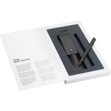 LAMY Geschenk-Set LAMY swift black mit Lederetui