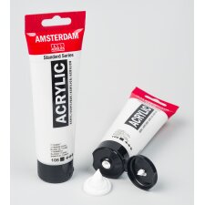 ROYAL TALENS Acrylfarbe AMSTERDAM titanium weiß 2 x...